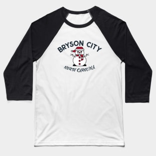 Bryson City, North Carolina Winter Baseball T-Shirt